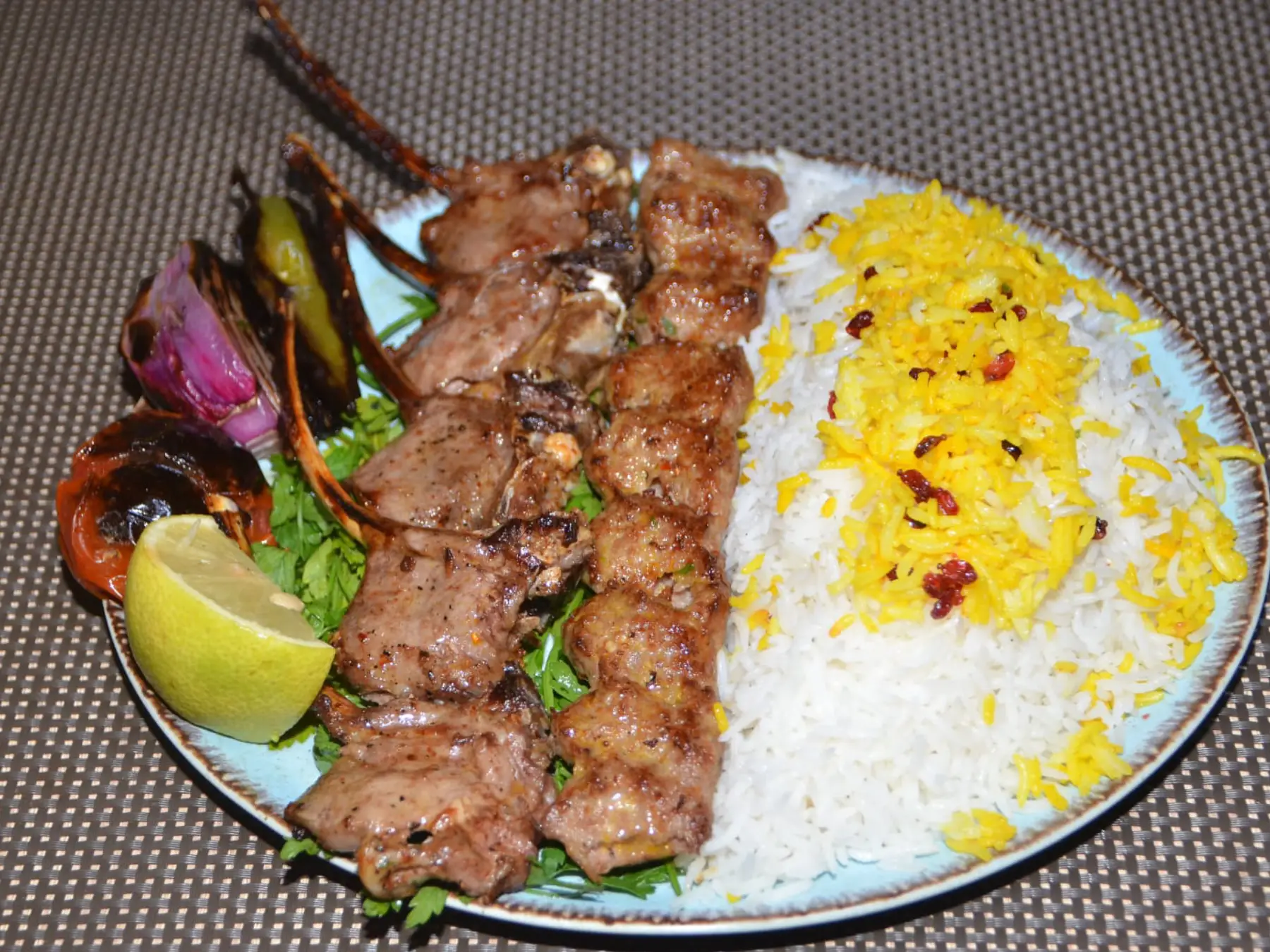 Ribs with Kebab